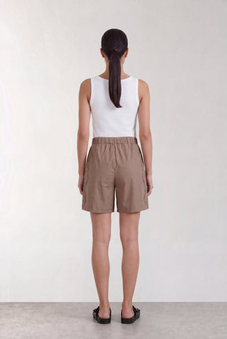LR-ROSE 3 Shorts Brown