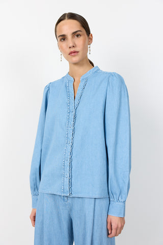 LR-PIETTA 2 Shirt Blue