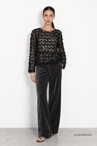 LR-UNION 2 Blouse Black