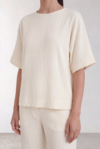 LR-REMY 1 Blouse Light sand