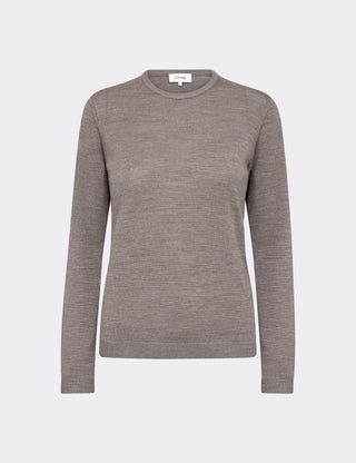 LR-ISMAILA 2 Pullover Light brown