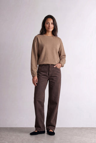 LR-NUKA 13 Sweatshirt Light brown