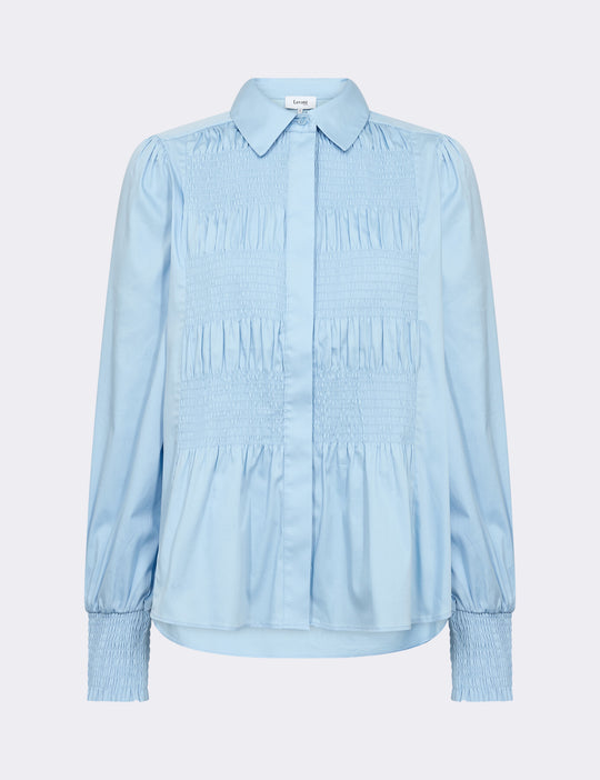 LR-ISLA SOLID 117 Shirt Light blue