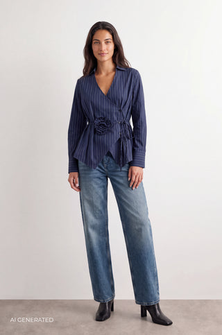 LR-TEO 1 Shirt Dark blue