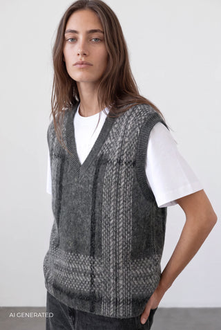 BL-ADDY YD 1 Vest Dark grey