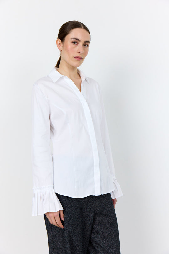 LR-ISLA SOLID 130 Shirt White
