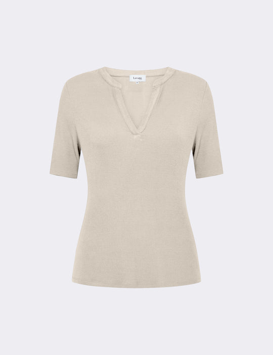 LR-IKA 14 T-shirt Dark Sand