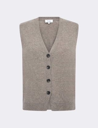 LR-ELOISE 10 Waistcoat Camel
