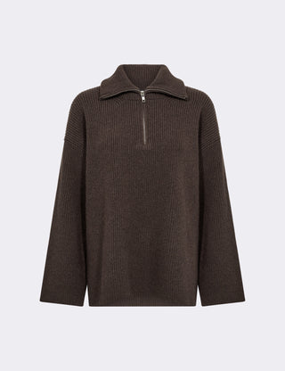 LR-PERLE 10 Pullover Dark brown