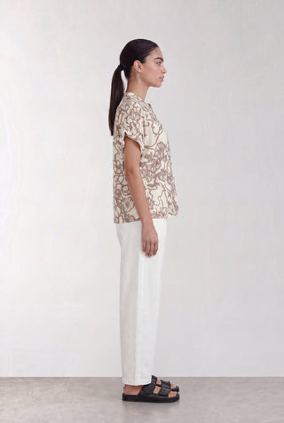 LR-RYA 1 Blouse Light sand