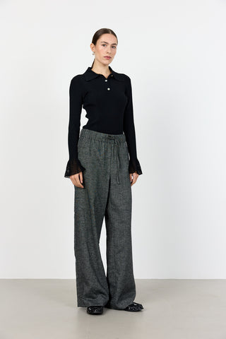 LR-OBI 1 Cardigan Black