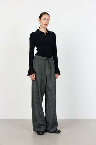 LR-OBI 1 Cardigan Black