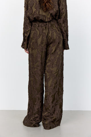 LR-NIKO 1 Pants Dark brown