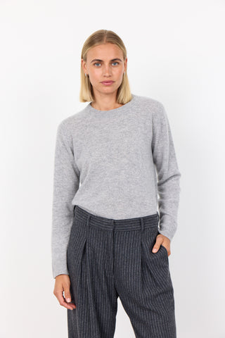 LR-ELOISE 2 Pullover Light grey