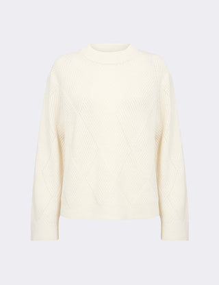 LR-JADE 5 Knit Off white