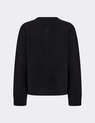 LR-PERLE 9 Cardigan Black