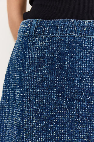 LR-KATE 3 Skirt Dark blue