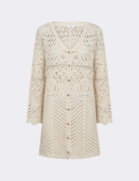 LR-ROSA 1 Dress Light sand