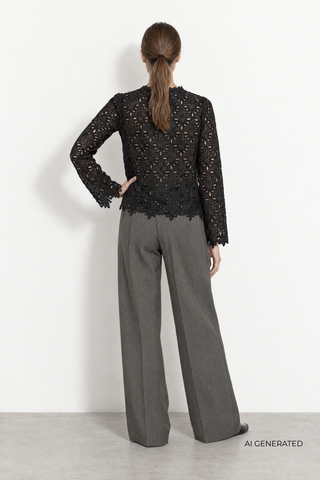 LR-ULLA 1 Blouse Black