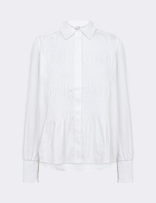 LR-ISLA SOLID 117 Shirt White
