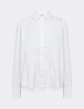 LR-ISLA SOLID 117 Shirt White