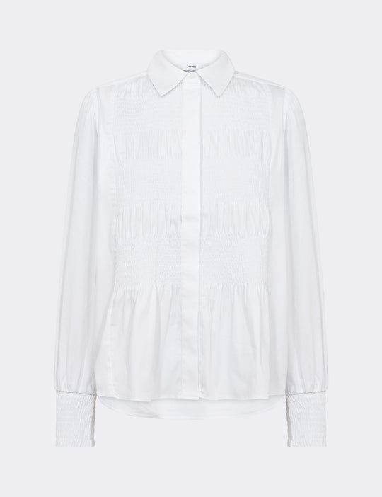 LR-ISLA SOLID 117 Shirt White