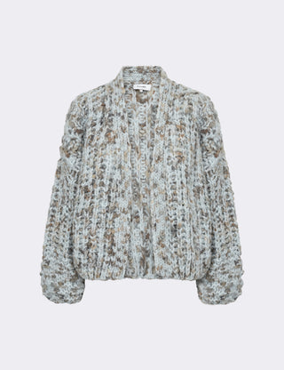 LR-TINO 1 Cardigan Light blue