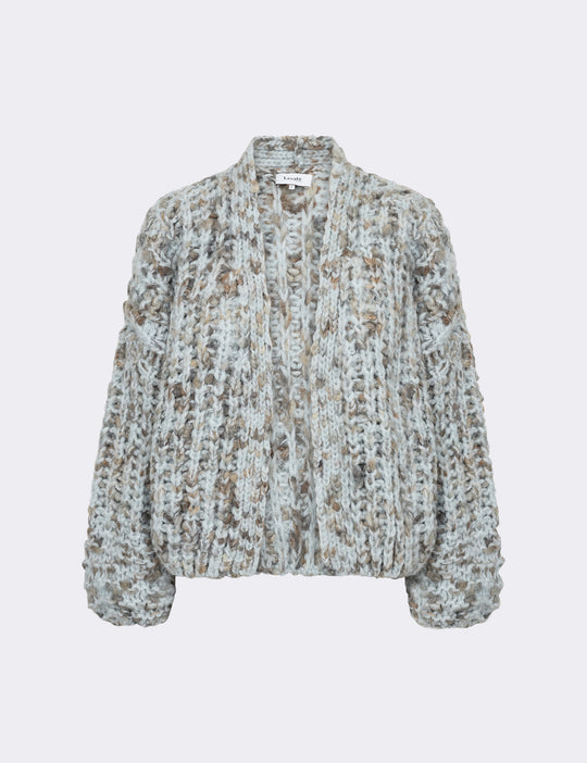 LR-TINO 1 Cardigan Light blue