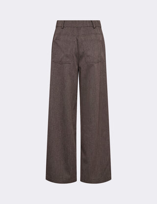 LR-OBASSIE 1 Pants Dark brown