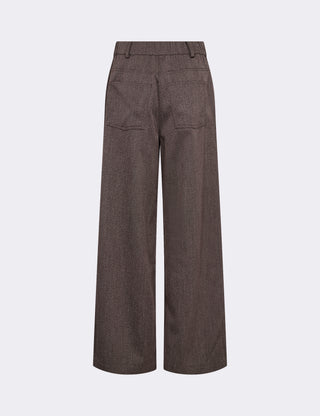 LR-OBASSIE 1 Pants Dark brown