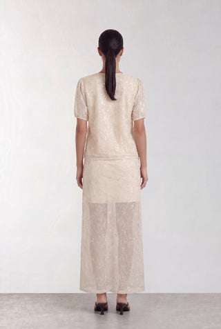LR-ROXY 1 Blouse Light sand