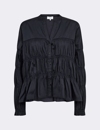 LR-ISLA SOLID 146 Shirt Dark blue