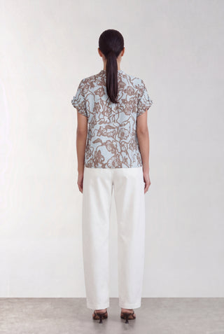 LR-RYA 1 Blouse Light blue