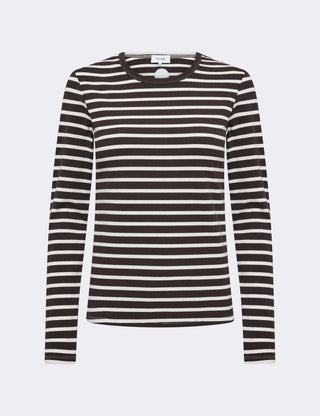 LR-NEDDIE 2 T-shirt Dark brown