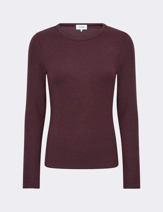 LR-IKA 4 T-shirt Bordeaux