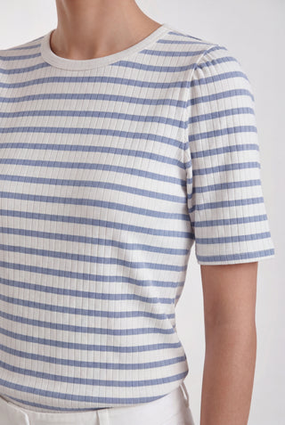 LR-NEDDIE 1 T-shirt Blue
