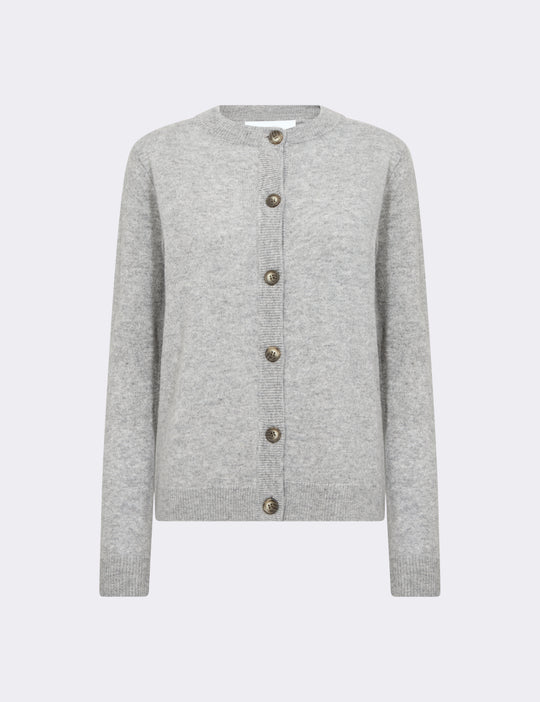 LR-ELOISE 1 Cardigan Light grey