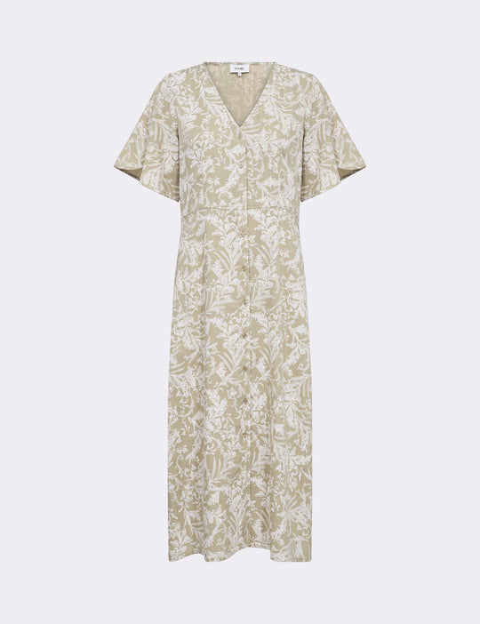LR-RUNI 2 Dress Dusty green