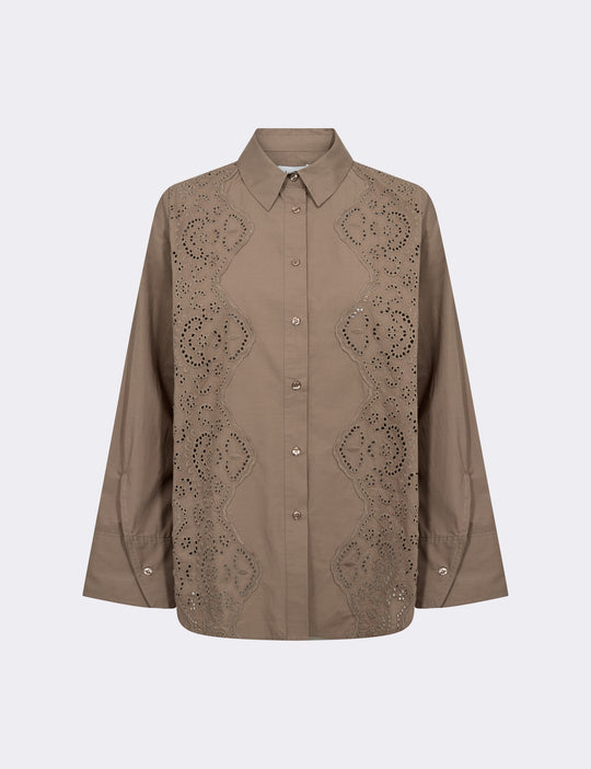 LR-ROSE 2 Shirt Brown
