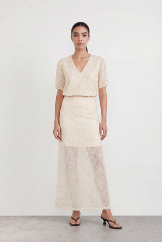 LR-ROXY 2 Skirt Light sand