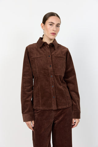 LR-ORLANDO 1 Shirt Dark brown