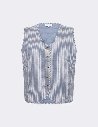 LR-RICKO 2 Waistcoat Blue