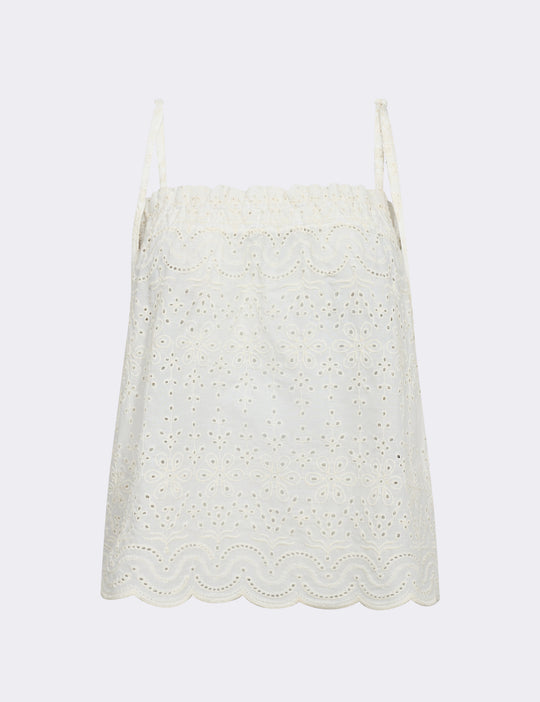 LR-ROSALINA 1 Top Off white