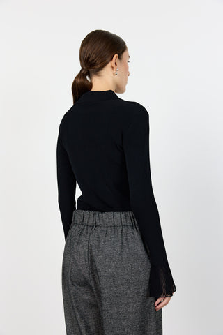 LR-OBI 1 Cardigan Black
