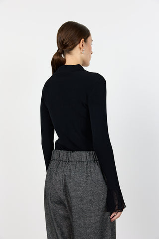 LR-OBI 1 Cardigan Black