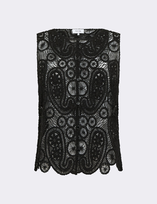 LR-LIVIA 3 Top Black