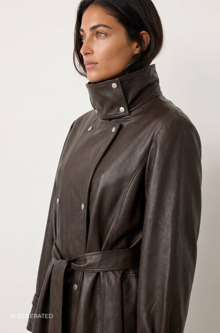 LR-TAMMY 1 Jacket Dark brown