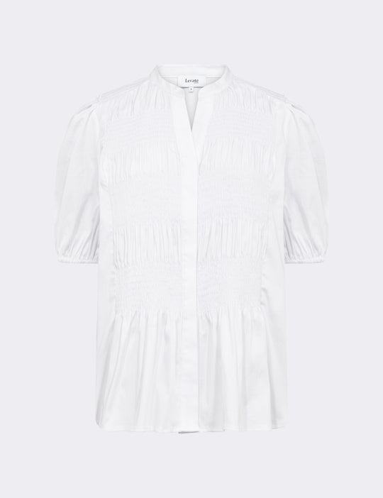 LR-ISLA SOLID 137 Shirt White