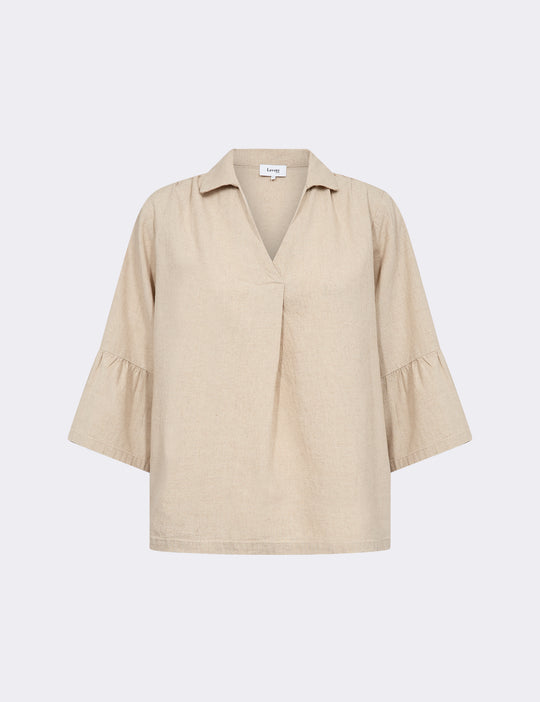 LR-NAJA 53 Blouse Light sand