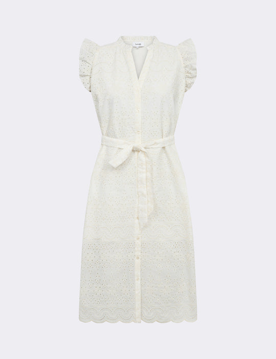 LR-ROSALINA 3 Dress Off white
